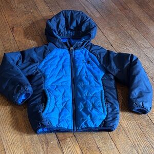 Under Armour Kids Blue and Black Puffer Jacket